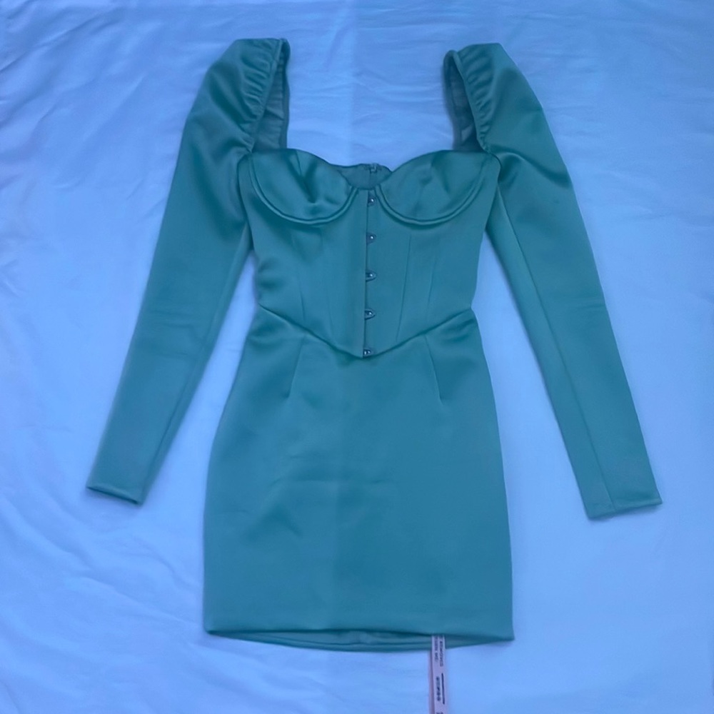 Oh Polly Pastel Green Dress- US size 0